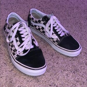 Checkered vans